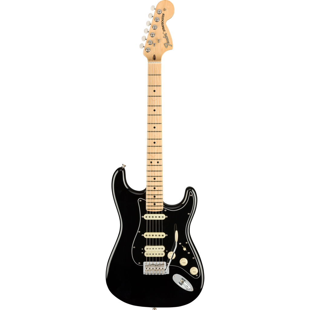 Fender American Performer Stratocaster HSS Electric Guitar - Black with Maple Fingerboard