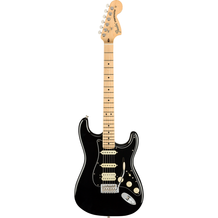 Fender American Performer Stratocaster HSS Electric Guitar - Black with Maple Fingerboard