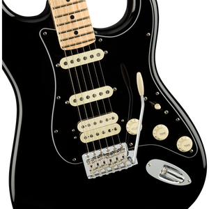 Fender American Performer Stratocaster HSS Electric Guitar - Black with Maple Fingerboard