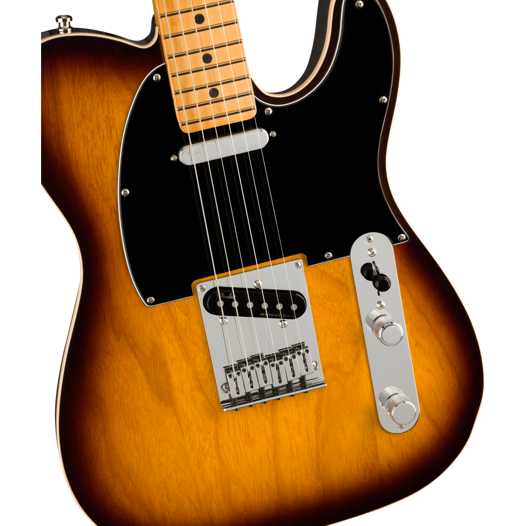 Fender American Ultra Luxe Telecaster Electric Guitar - 2-color Sunburst with Maple Fingerboard