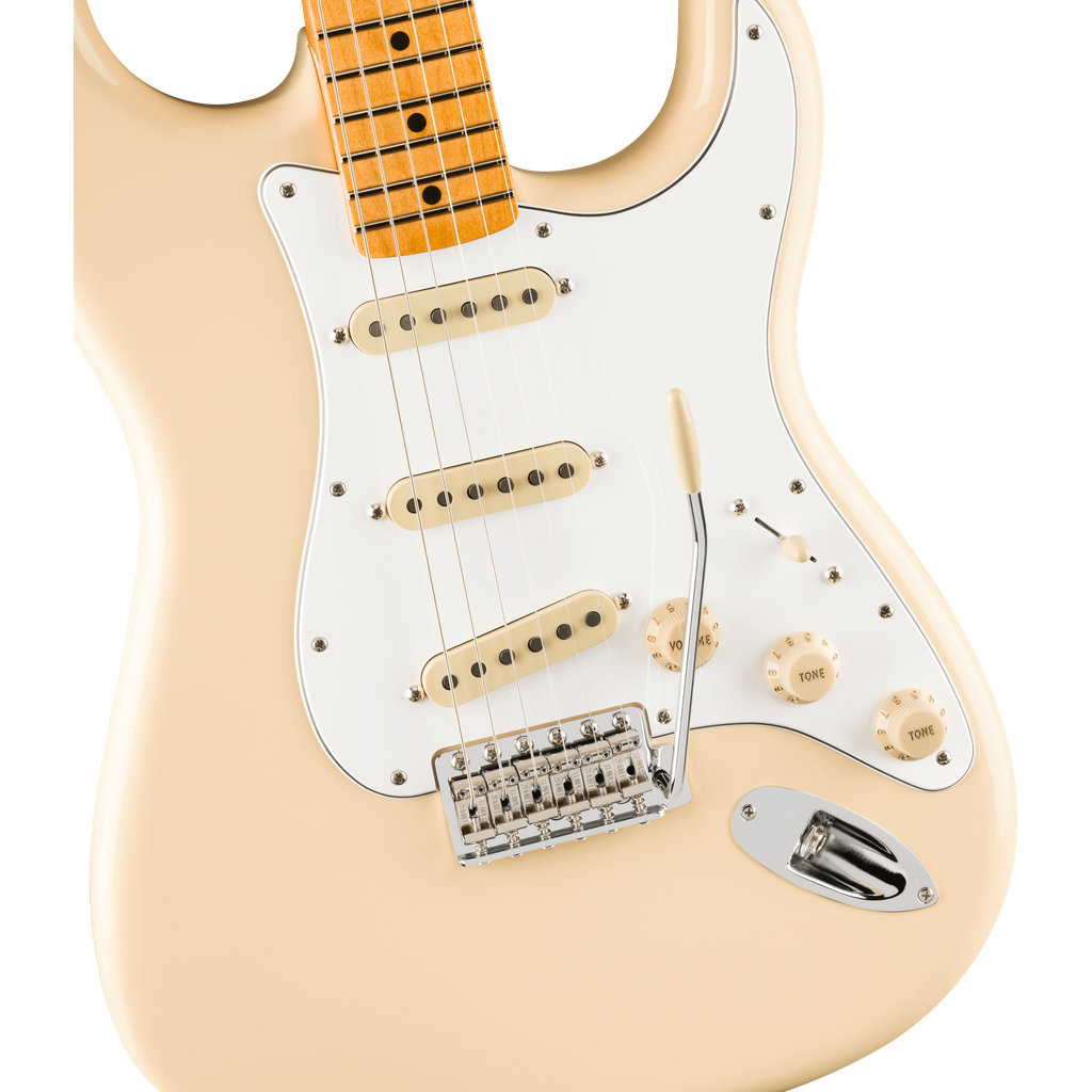 Fender Jimi Hendrix Stratocaster Electric Guitar - Olympic White with Maple Fingerboard