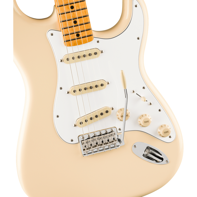 Fender Jimi Hendrix Stratocaster Electric Guitar - Olympic White with Maple Fingerboard