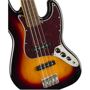 Squier Classic Vibe '60s Fretless Jazz Bass Guitar - 3-Tone Sunburst