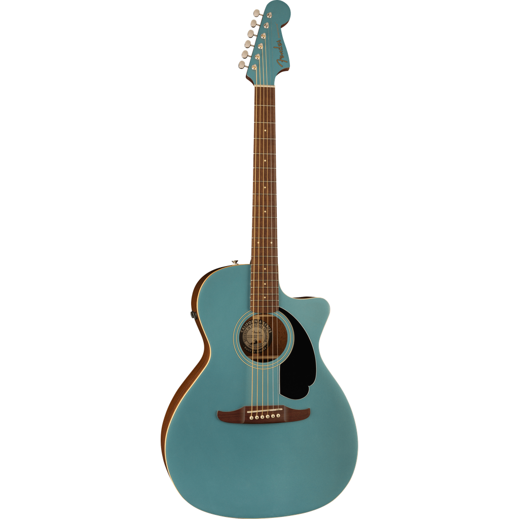 Fender Newporter Player Acoustic-Electric Guitar - Tidepool