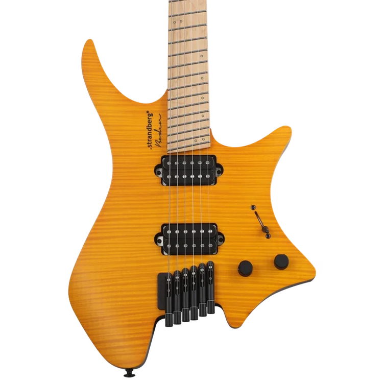 Strandberg Boden Standard NX 6 Electric Guitar - Trans Amber