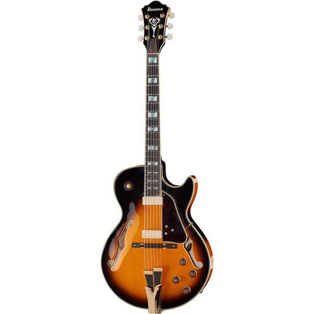 Ibanez George Benson Signature GB10SE Hollowbody Electric Guitar - Brown Sunburst