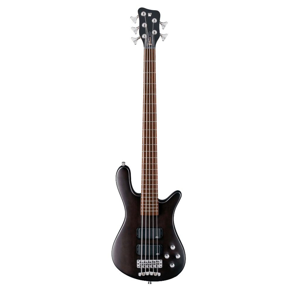 Warwick RockBass Streamer Standard 5 String Bass Guitar - Nirvana Black Transparent Satin - Irvine Art And Music
