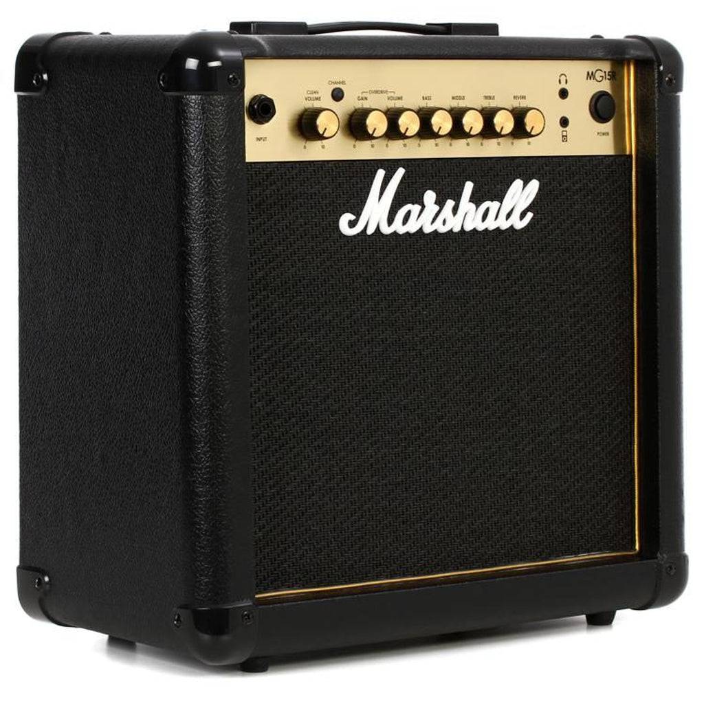 Marshall MG15GR 1x8" 15-watt Guitar Combo Amp with Reverb - Irvine Art And Music