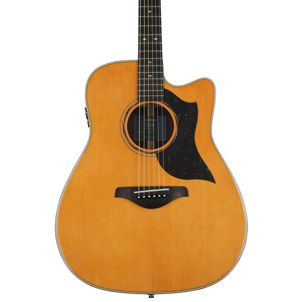 Yamaha A5R ARE Dreadnought Cutaway Acoustic Electric Guitar - Vintage Natural