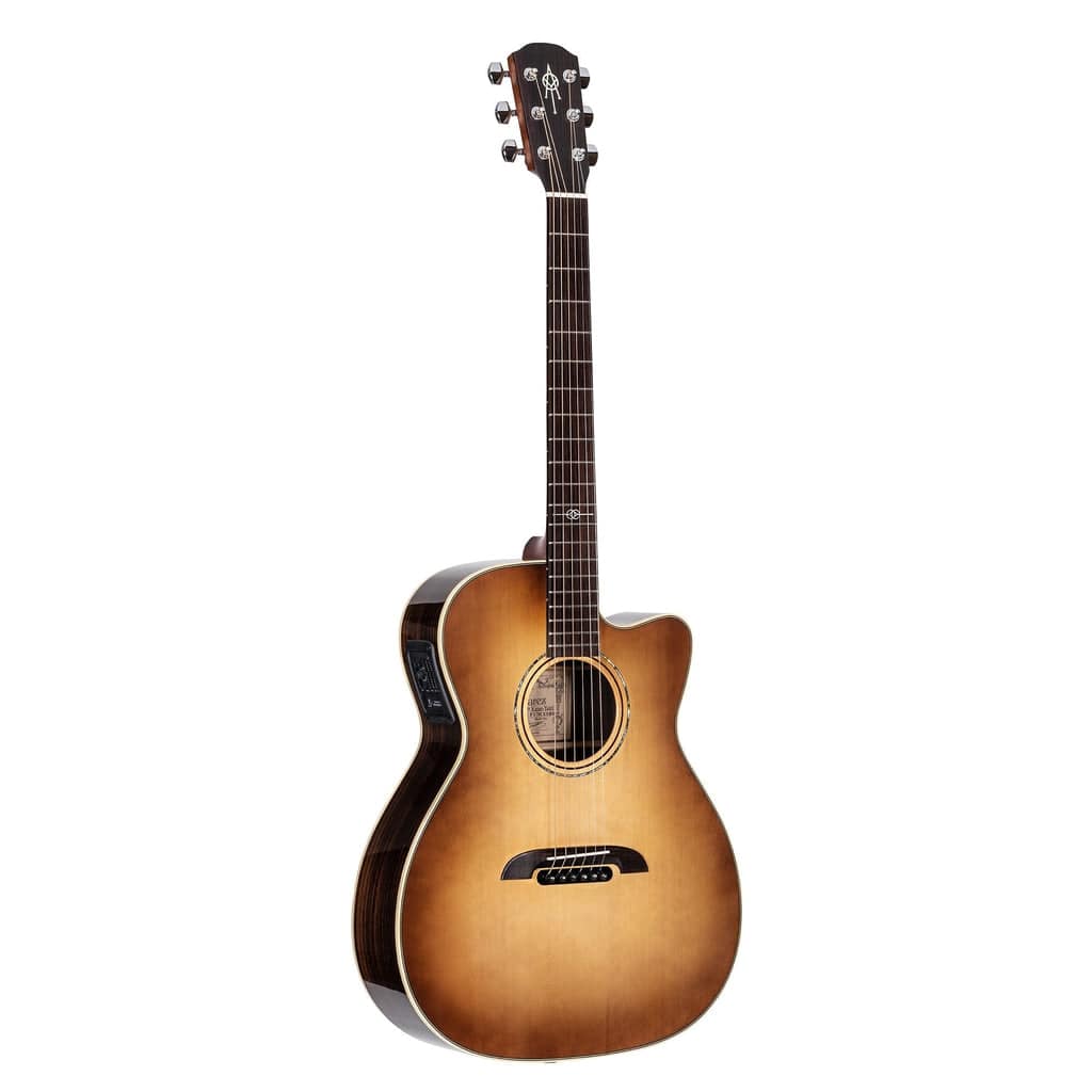 Alvarez Yairi FY70CESHB Standard Folk/OM Acoustic Electric Guitar - Shadow Burst - Irvine Art And Music