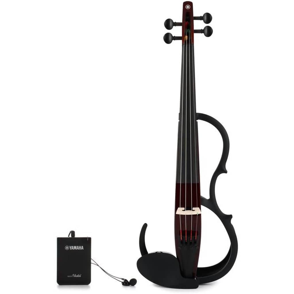 Yamaha Silent Series YSV104 Electric Violin - Brown - Irvine Art And Music