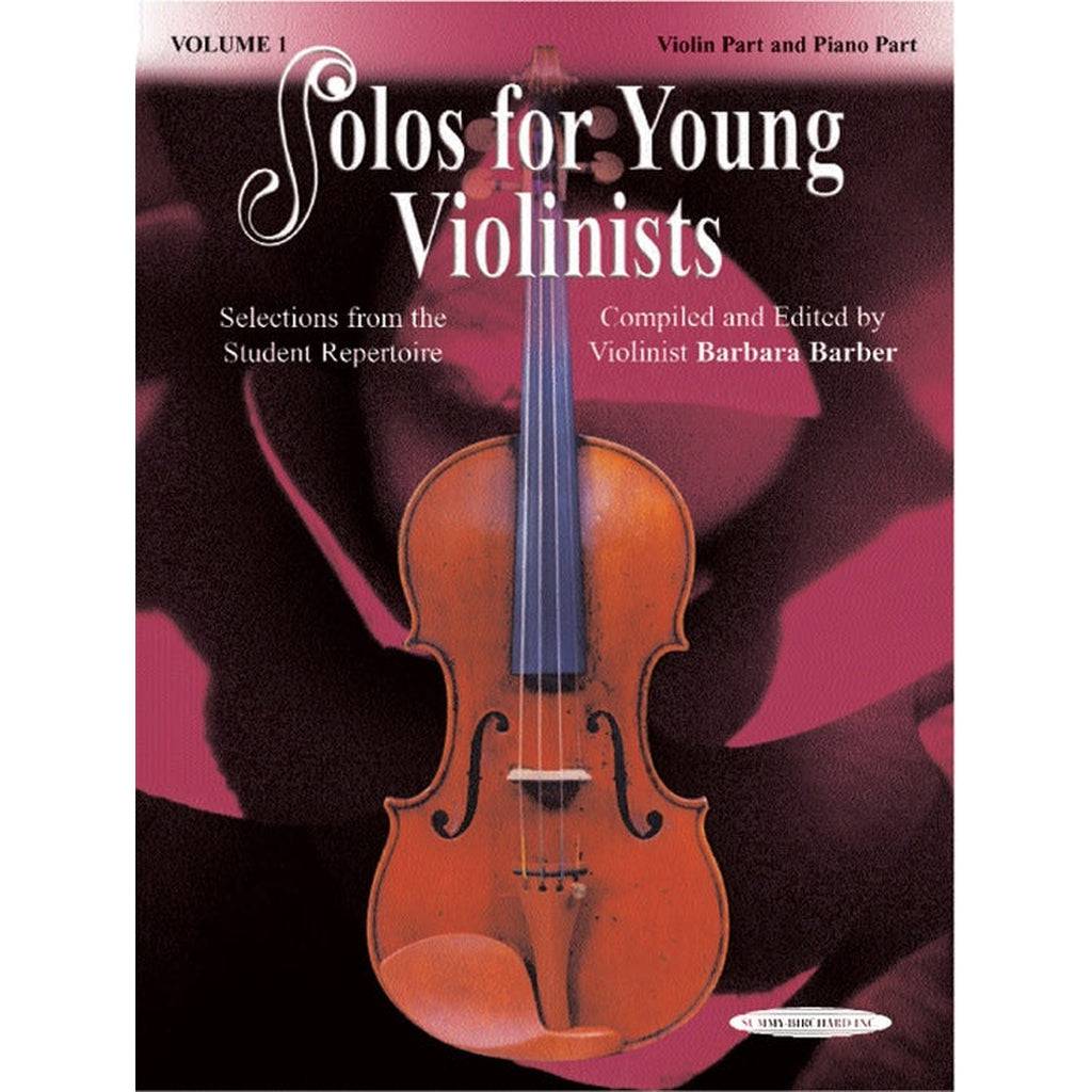 Solos for Young Violinists Violin Part and Piano Accompaniment Book - Irvine Art And Music