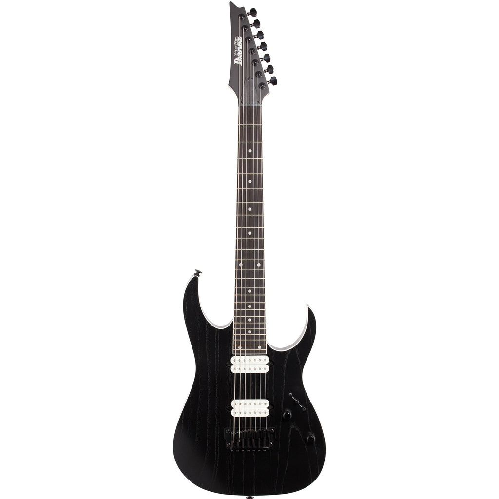 Ibanez Prestige RGR752AHBF 7-string Electric Guitar - Weathered Black - Irvine Art And Music