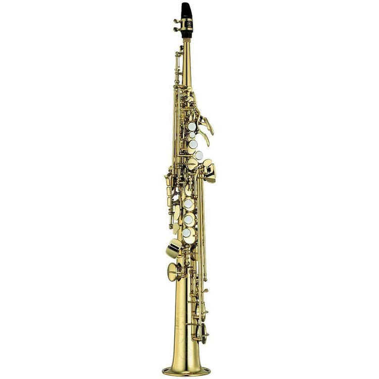 Yamaha YSS-475II Intermediate Soprano Saxophone - Gold Lacquer