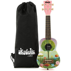 Kala Ukadelic Graphic Top Soprano Ukulele