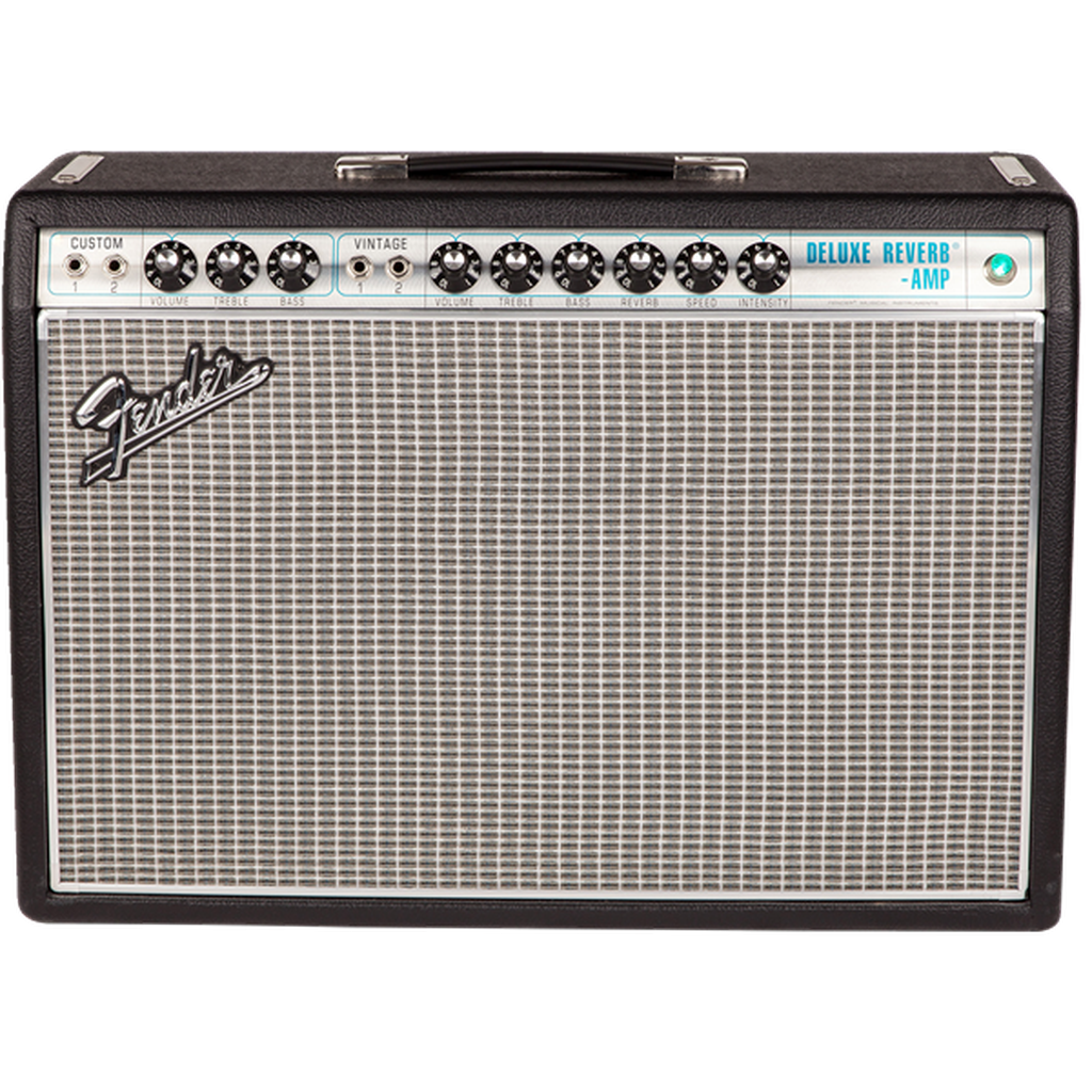 Fender '68 Custom Deluxe Reverb 1x12" 22-watt Tube Guitar Combo Amp