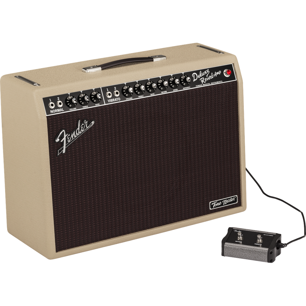 Fender Tone Master Deluxe Reverb 1x12" 100-watt Guitar Combo Amp - Blonde