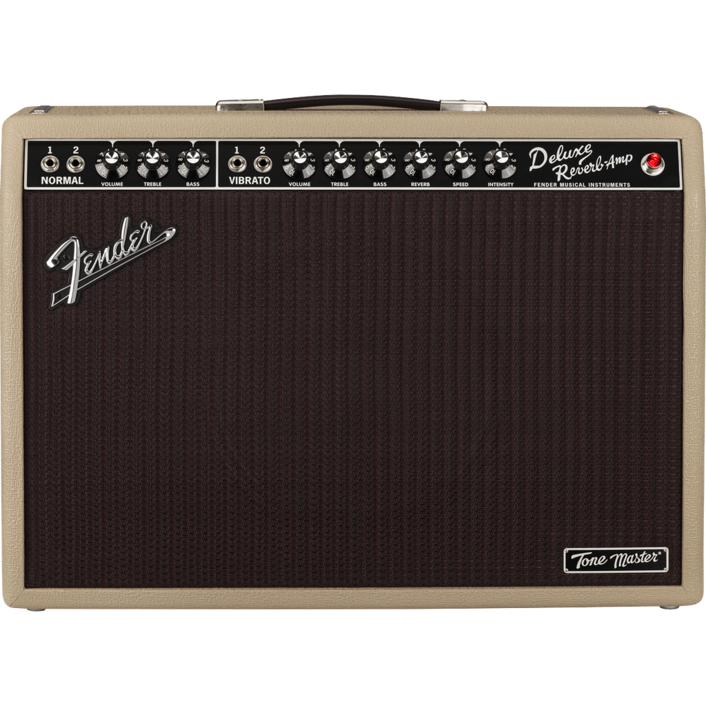 Fender Tone Master Deluxe Reverb 1x12" 100-watt Guitar Combo Amp - Blonde