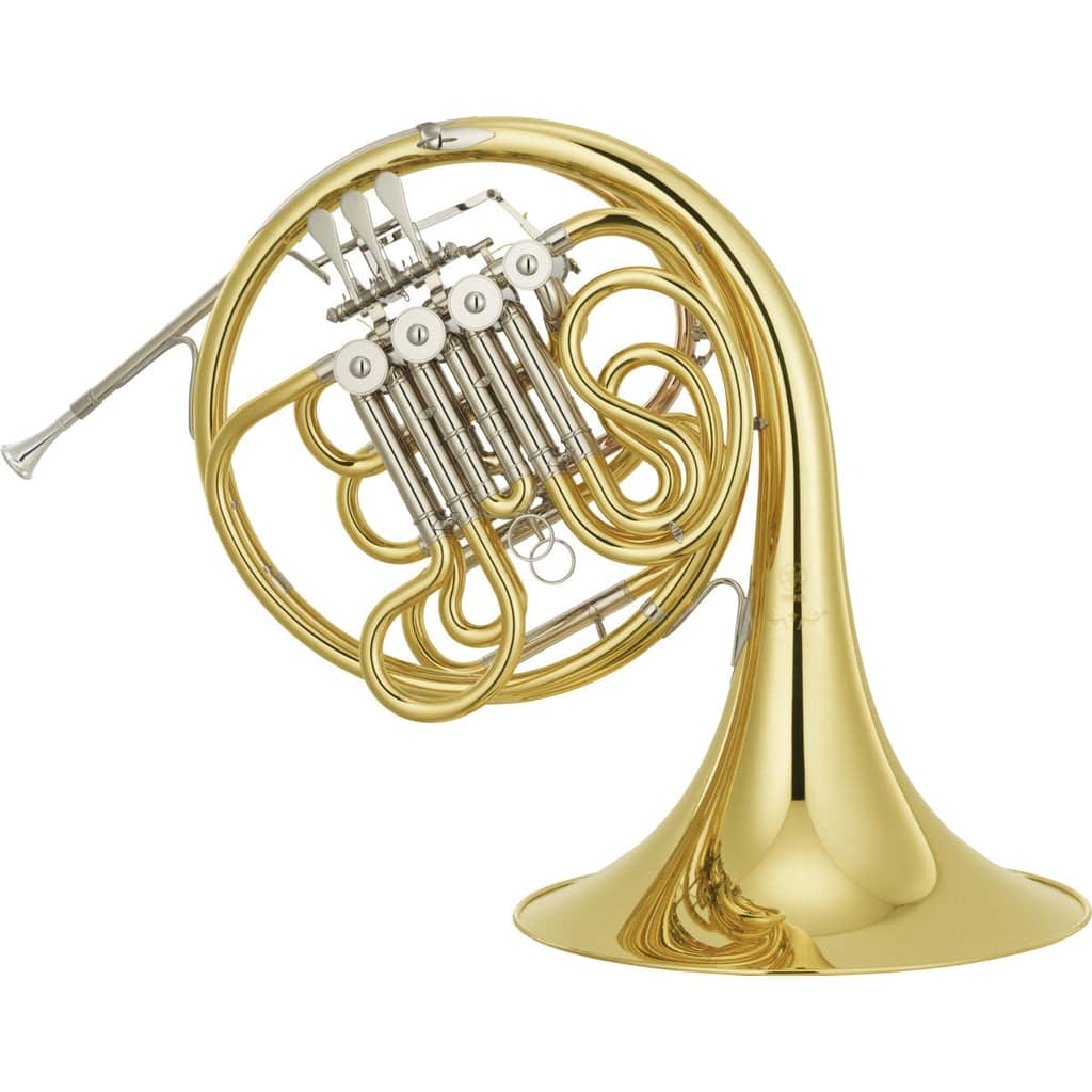Yamaha YHR-671 Professional Double French Horn - Yellow Brass - Irvine Art And Music