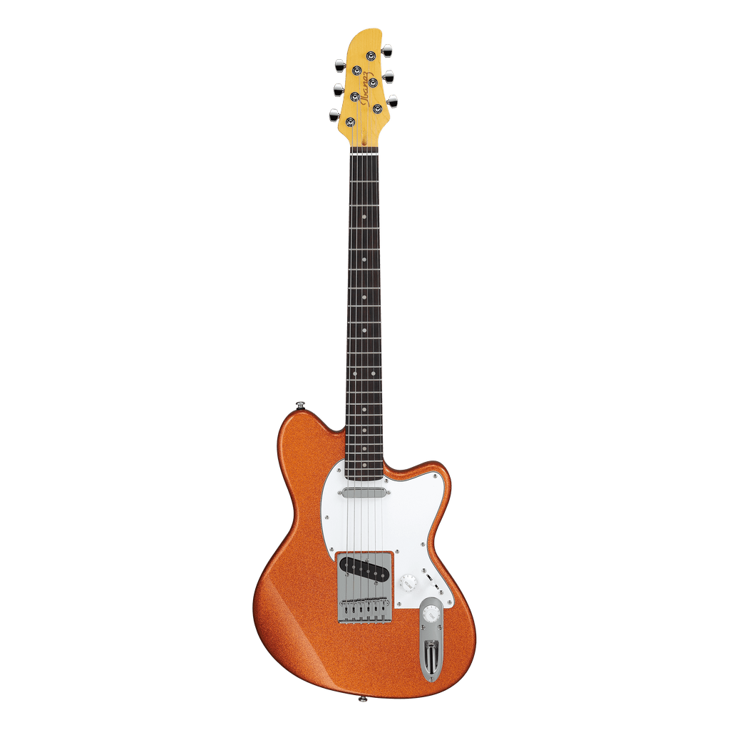 Ibanez Yvette Young Signature YY20 Electric Guitar - Orange Cream Sparkle - Irvine Art And Music