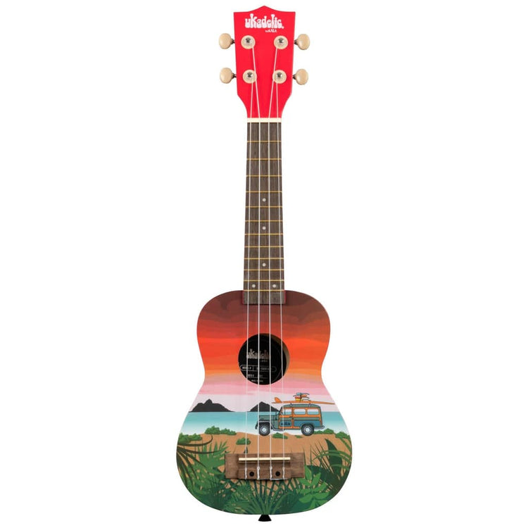 Kala Ukadelic Graphic Top Soprano Ukulele