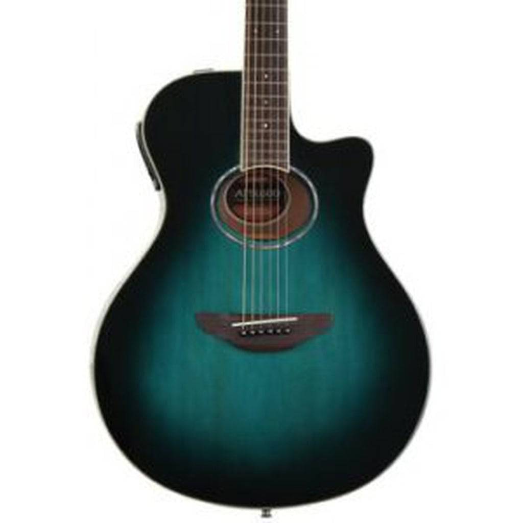 Yamaha APX600 Thin-line Cutaway Acoustic Electric Guitar - Irvine Art And Music
