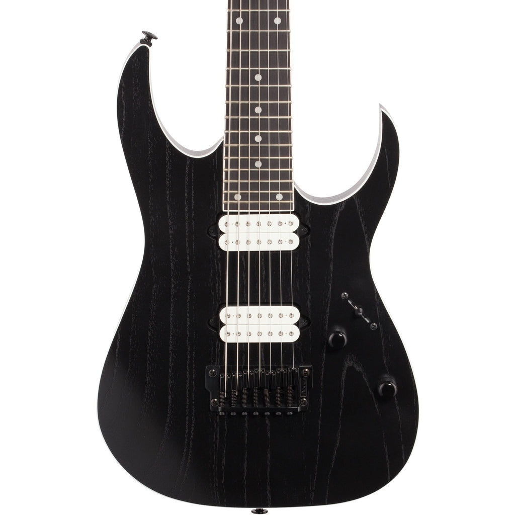 Ibanez Prestige RGR752AHBF 7-string Electric Guitar - Weathered Black