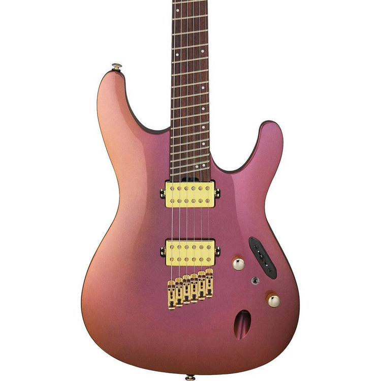 Ibanez Axe Design Lab SML721 Electric Guitar - Rose Gold Chameleon