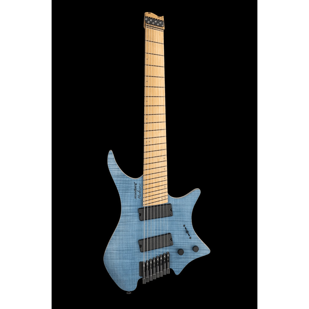 Strandberg Boden Standard NX 8 Electric Guitar - Trans Blue - Irvine Art And Music