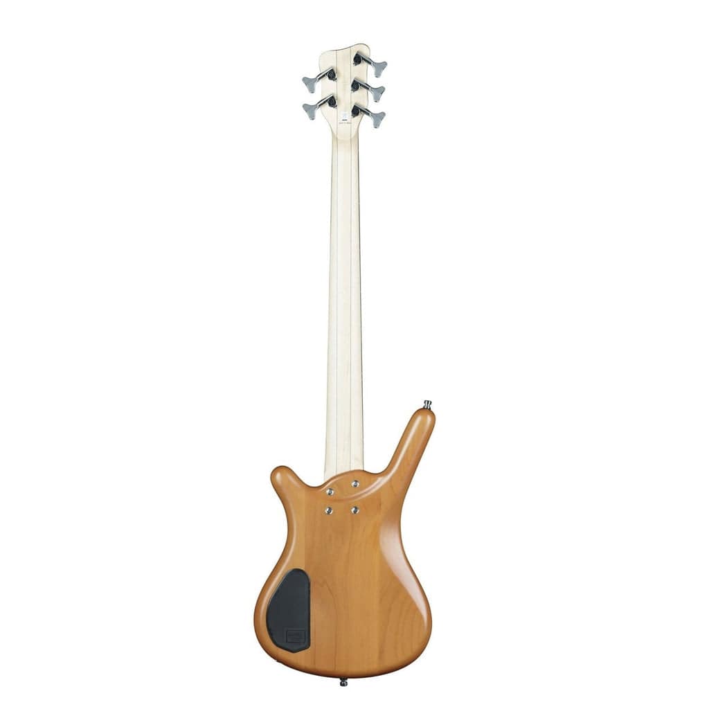 Warwick RockBass Corvette Basic 5 String Bass Guitar - Honey Violin Transparent Satin - Irvine Art And Music