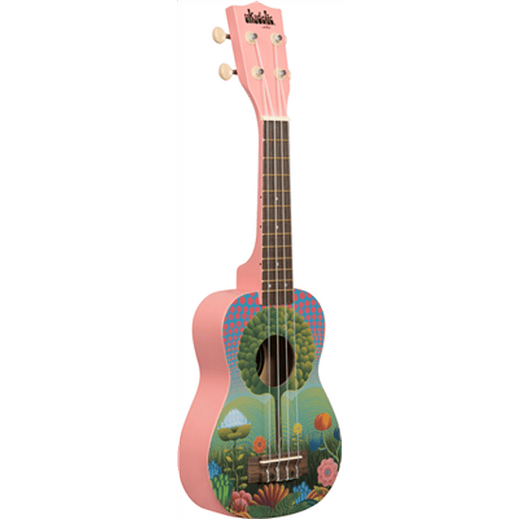 Kala Ukadelic Graphic Top Soprano Ukulele