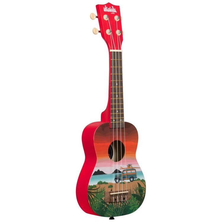 Kala Ukadelic Graphic Top Soprano Ukulele