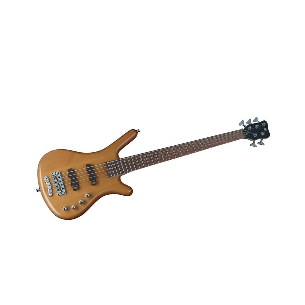 Warwick RockBass Corvette Basic 5 String Bass Guitar - Honey Violin Transparent Satin - Irvine Art And Music