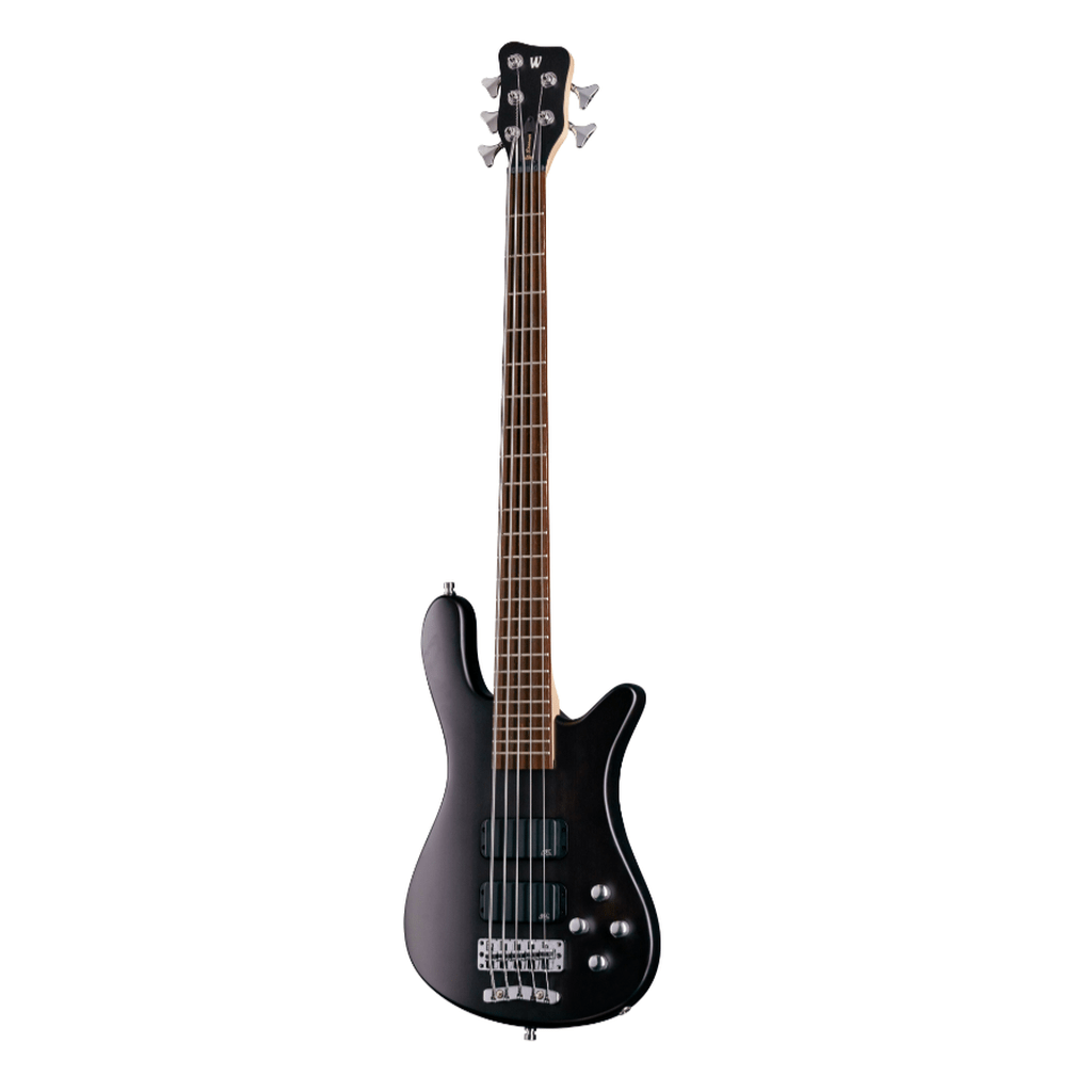 Warwick RockBass Streamer Standard 5 String Bass Guitar - Nirvana Black  Transparent Satin
