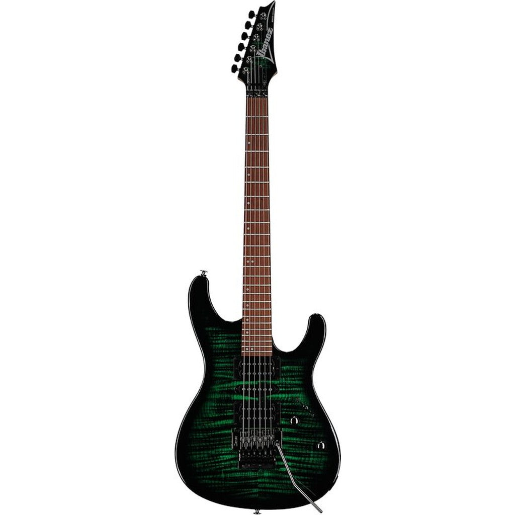 Ibanez Kiko Loureiro Signature KIKOSP3 Electric Guitar - Trans Emerald Burst