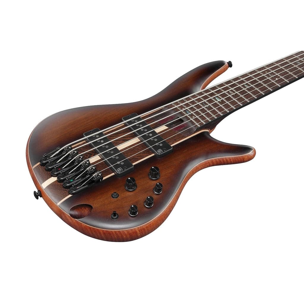 Ibanez Premium SR1356B 6-string Bass Guitar - Dual Mocha Burst Flat