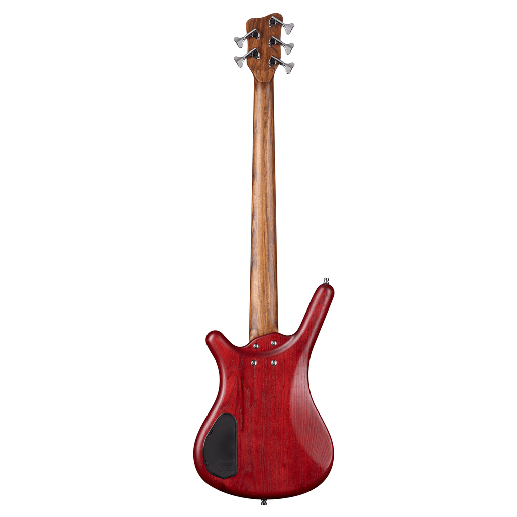Warwick Pro Series Corvette $$ 5 String Bass Guitar - Burgundy Red Transparent Satin - Irvine Art And Music