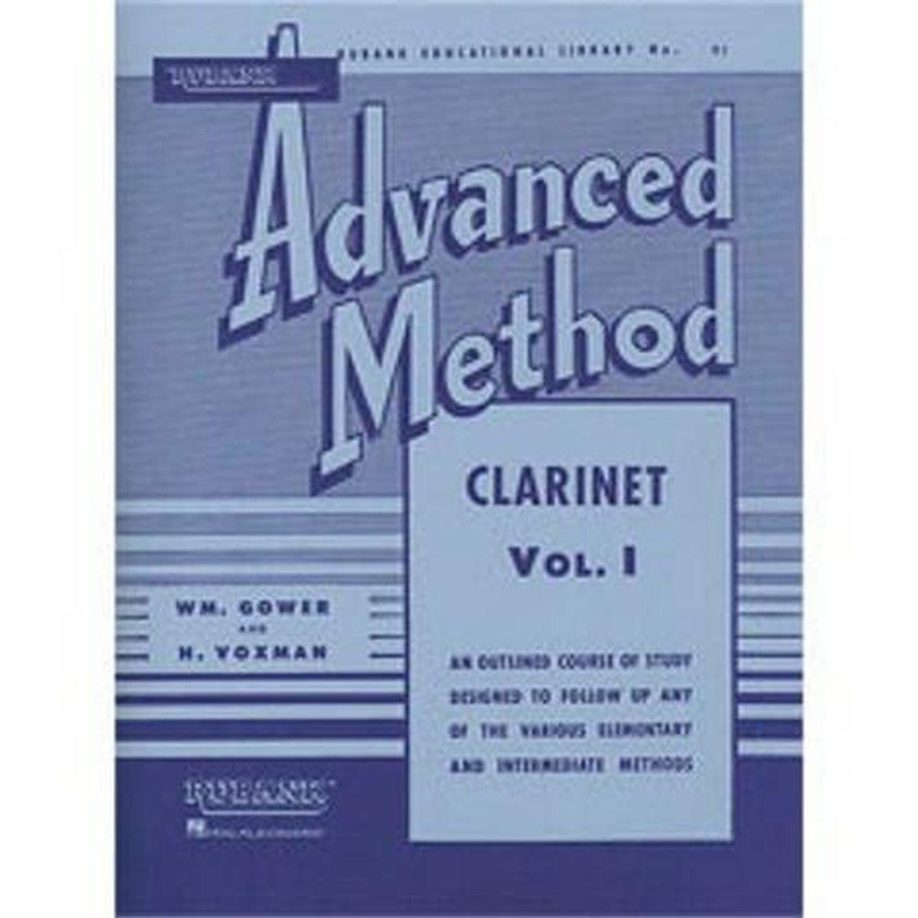 Advanced Rubank Clarinet Method vol. 1