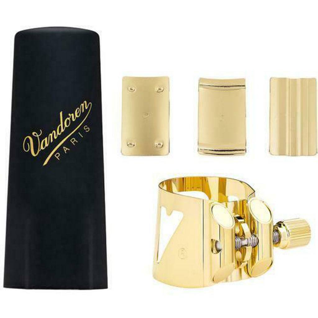 Vandoren LC07P Optimum Alto Saxophone Ligature - Gilded Gold