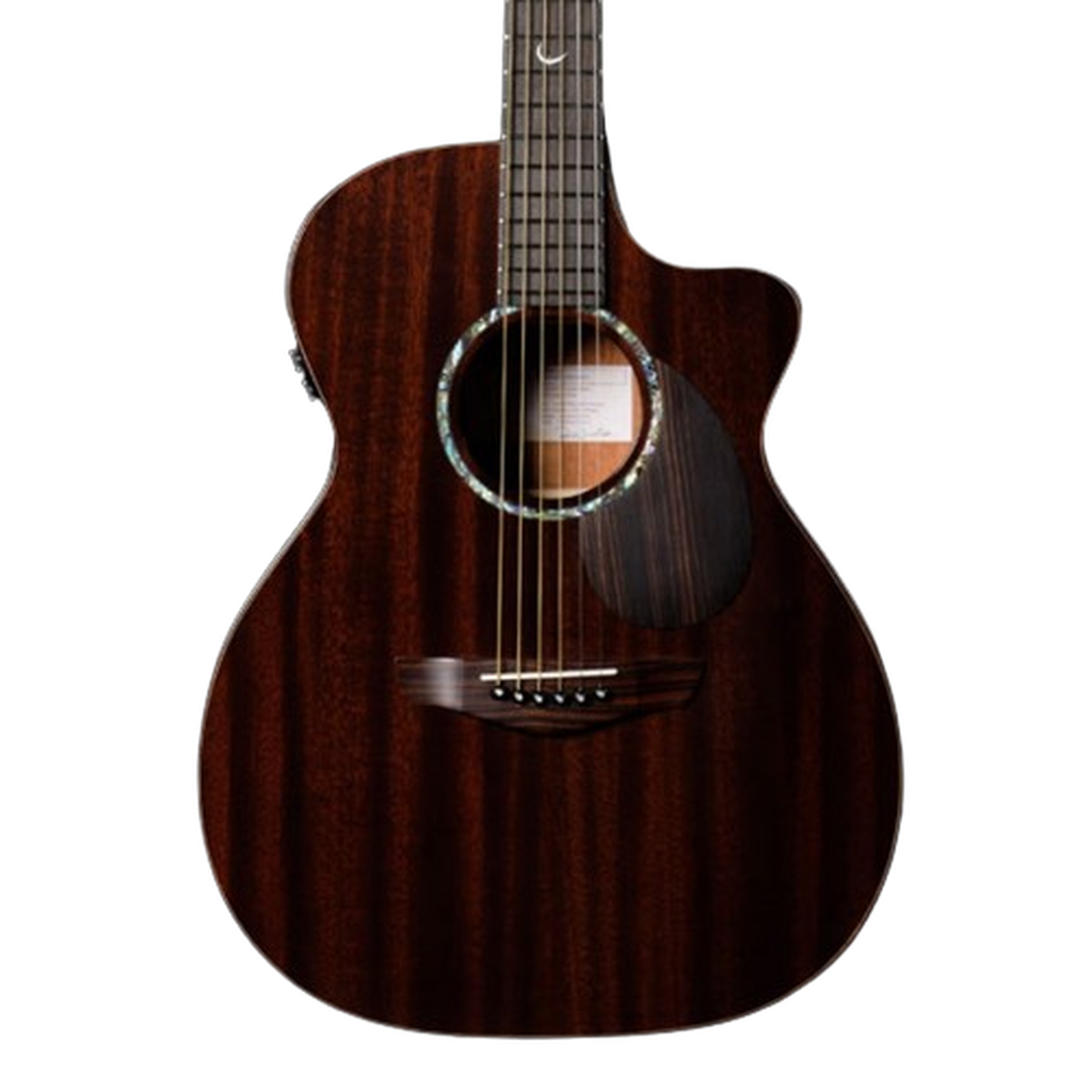 Faith PJE Legacy Acoustic Electric Guitar FG5HCE - Cutaway Dark Roast Earth