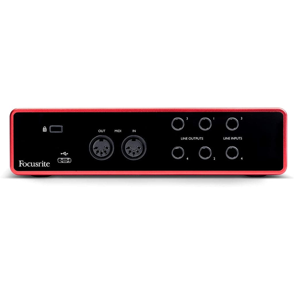 Focusrite Scarlett 4i4 3rd Gen USB Recording Interface - Irvine Art And Music