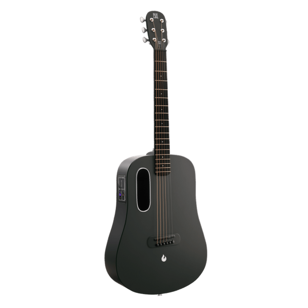 LAVA Music Blue Lava 36" Touchscreen Acoustic Electric Smart Guitar w/ Gig Bag - Irvine Art And Music