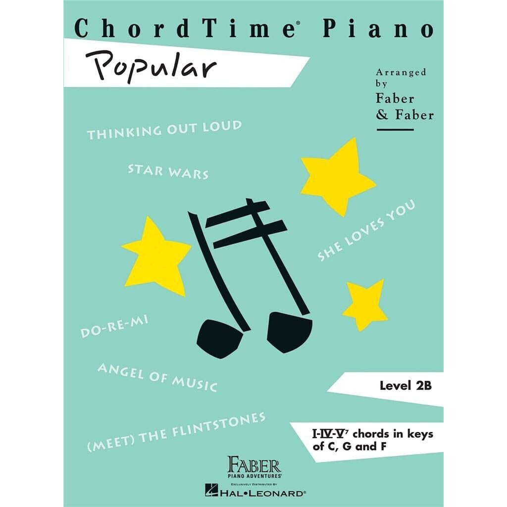 ChordTime Piano Arranged by Faber & Faber Level 2B