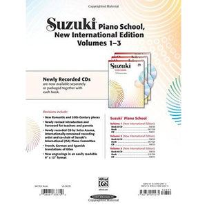 Suzuki Piano School International Edition Piano Book