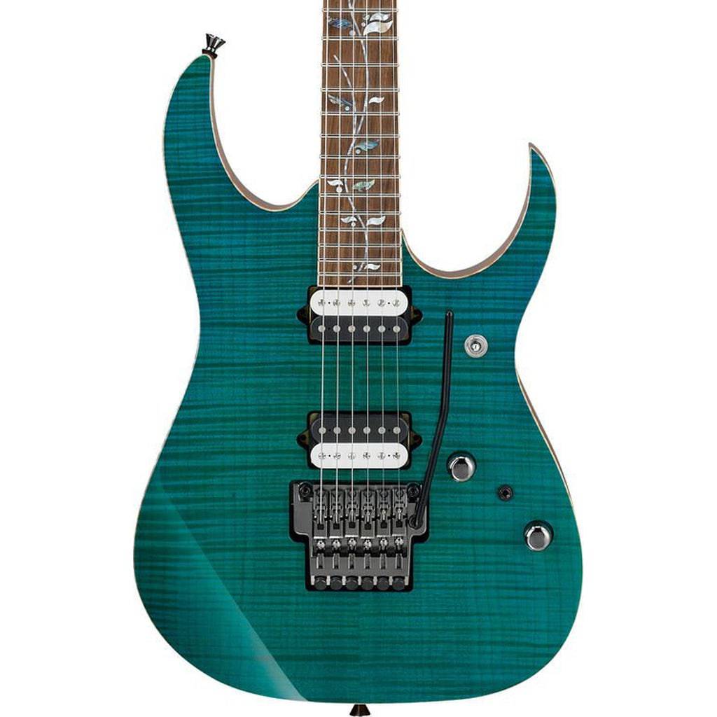 Ibanez J Custom RG8520 Electric Guitar - Green Emerald - Irvine Art And Music