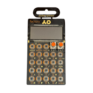 Teenage Engineering PO-16 Pocket Operator Factory Synthesizer 16 Step Pattern Sequencer