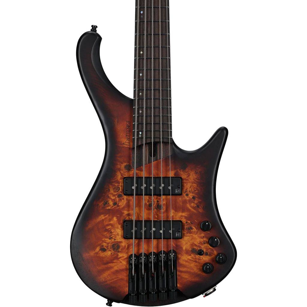 Ibanez Bass Workshop EHB1505 5-String Bass Guitar - Dragon Eye Burst Flat - Irvine Art And Music