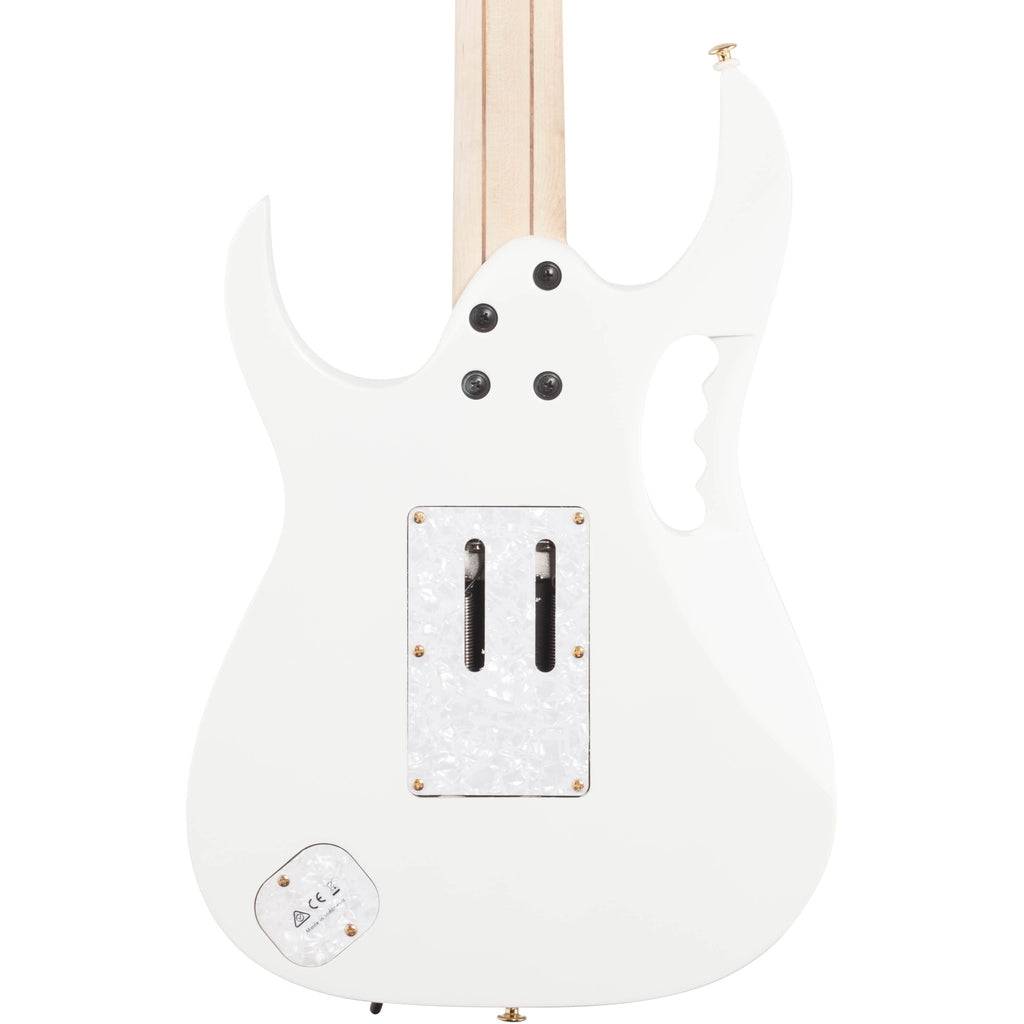 Ibanez Steve Vai Signature Premium JEM7VP Electric Guitar - White - Irvine Art And Music