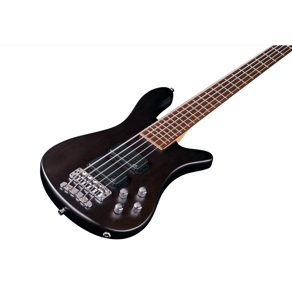 Warwick RockBass Streamer Standard 5 String Bass Guitar - Nirvana Black Transparent Satin