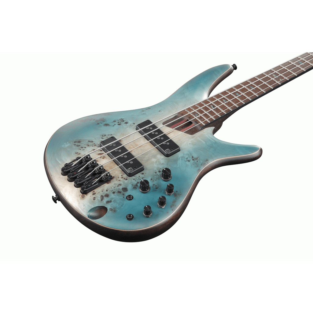 Ibanez Premium SR1600B Bass Guitar - Caribbean Shoreline Flat